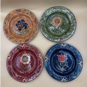 Certified International Susan Winget Savannah vintage Salad Plate set of 4